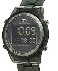 Daniel Wellington Men's Chronograph Green Plastic Watch