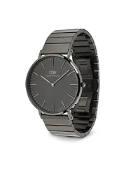 Daniel Wellington Men's Analog Graphite Stainless-Steel Watch, 40mm