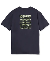 Scotch & Soda Men's Relaxed Fit Short Sleeve Crewneck Art Class Graphic T-Shirt
