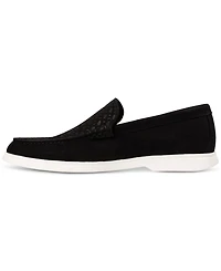 Boss by Hugo Men's Sienne Embossed Monogram Loafer