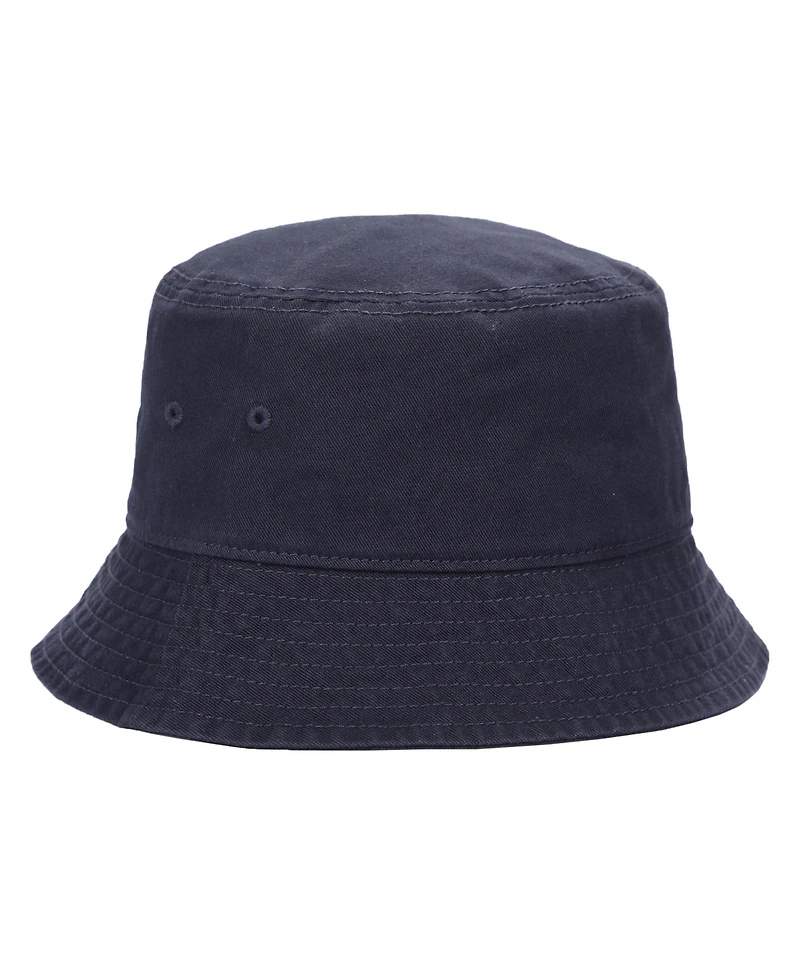 Generic Men's 2-Pack Navy & Olive Washed 100% Cotton Adult Bucket Hat