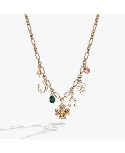 Lucky Four Lear Clover Charm Necklace