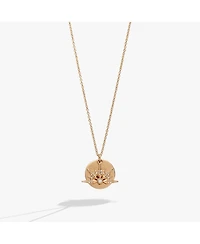 The Sun Will Rise Duo Charm Pendant Necklace