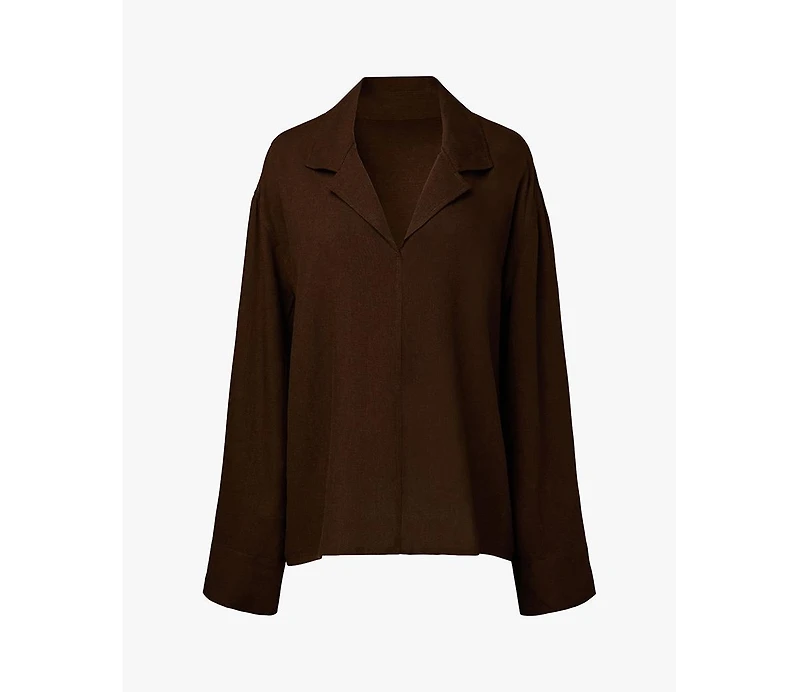 WeWoreWhat Women's Kaftan Linen Top
