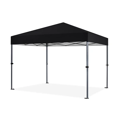 10x10FT Pop-up Canopy with One-Push-To-Lock Setup Mechanism, Beige