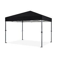10x10FT Pop-up Canopy with One-Push-To-Lock Setup Mechanism, Beige