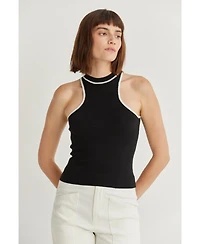 Crescent Women's Tara Racer Knit Tank
