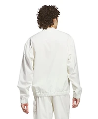 adidas Men's Woven Crew Neck Sweatshirt