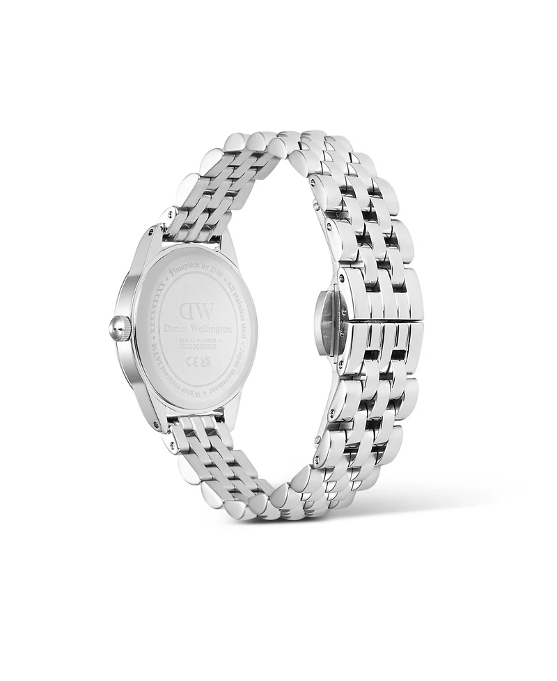 Daniel Wellington Women's Analog Silver Tone Stainless-Steel Watch