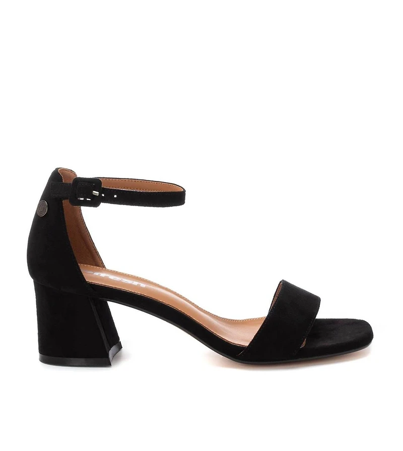 Women's Heeled Ankle Strap Sandals Refresh By Xti