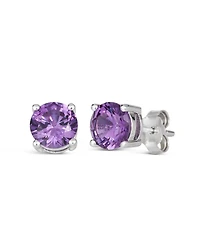 Anna Zuckerman Rock Star 2 Carat Cz Crystalline Studs Multi Color Gem
