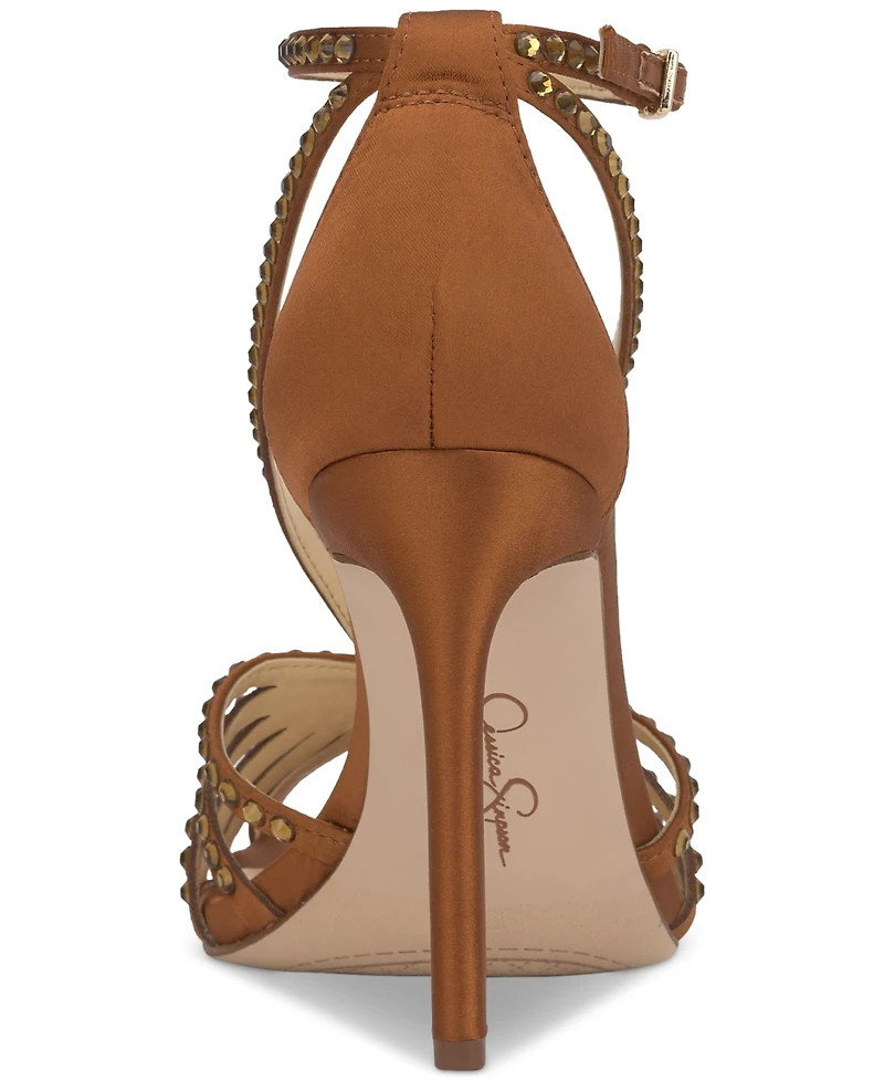 Jessica Simpson Women's Jittale Strappy Two-Piece Pumps