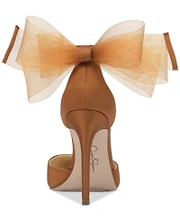 Jessica Simpson Women's Phindies Bow Ankle-Strap Pumps