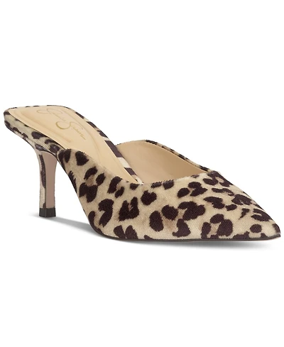 Jessica Simpson Women's Belvaen Mid-Heel Mule Pumps