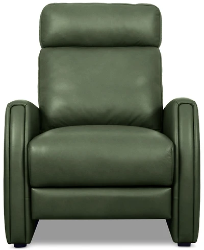Touville Leather Push Back Recliner, Exclusively at Macy's