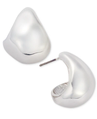 Style & Co Small Bean Hoop Earrings, 0.81", Macy's Exclusive