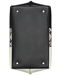 Calvin Klein Granite Convertible Pieced Snake Satchel