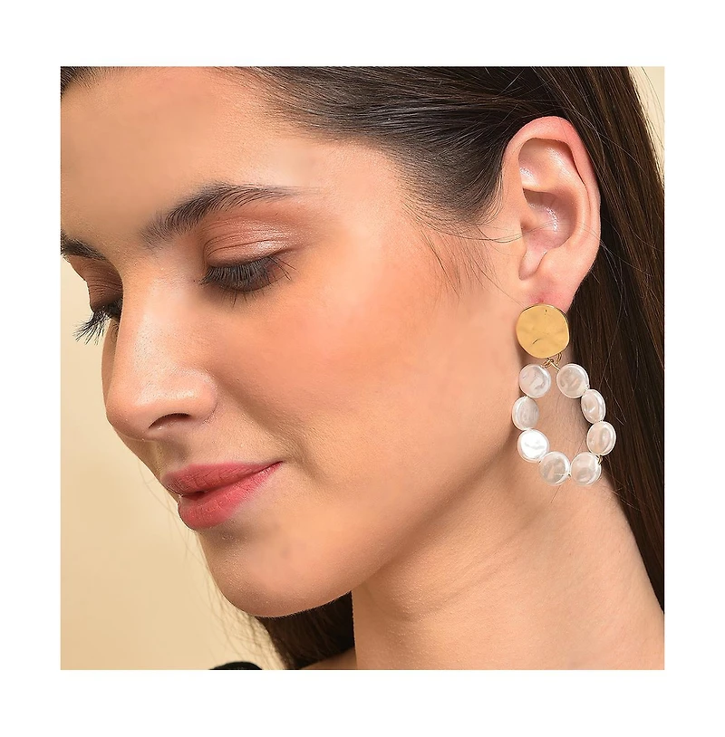 Sohi Women's Santorini Drop Earrings