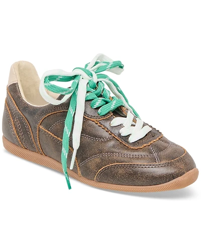 Dolce Vita Women's Laini Contrast Lace-Up Low Profile Jogger Sneakers
