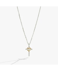 Cross And Heart Necklace