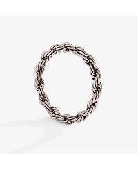 Alex and Ani Frozen French Rope Chain Ring