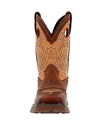 Durango Kids Lil Rebel by Brown Tan Western Boot