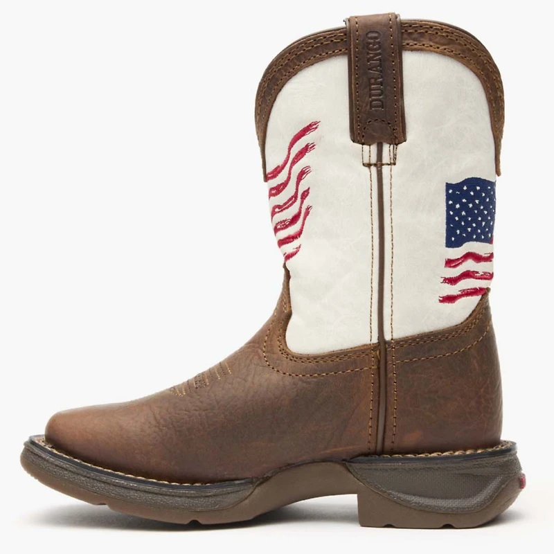 Durango Kids Lil' Rebel by Distressed Flag Western Boot