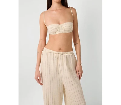 WeWoreWhat Women's Underwire Bra Top