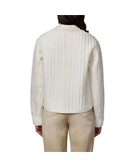 Bernardo Women's Modern Quilted Cropped Jacket