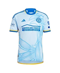 Adidas Men's Miguel Almiron Light Blue Atlanta United Fc 2024 The Resurgens Kit Authentic Player Jersey