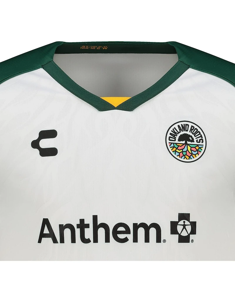 Charly Men's White Oakland Roots Sc 2025 Away Authentic Jersey