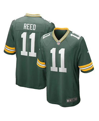 Nike Men's Jayden Reed Green Bay Packers Game Jersey