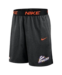 Nike Men's Black San Francisco Giants 2025 City Connect Authentic Collection Knit Shorts