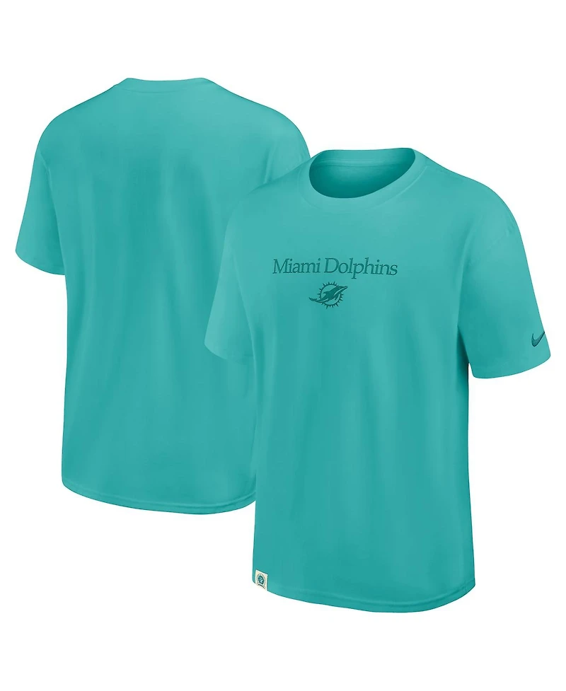 Nike Men's Aqua Miami Dolphins Glory Max90 T-Shirt