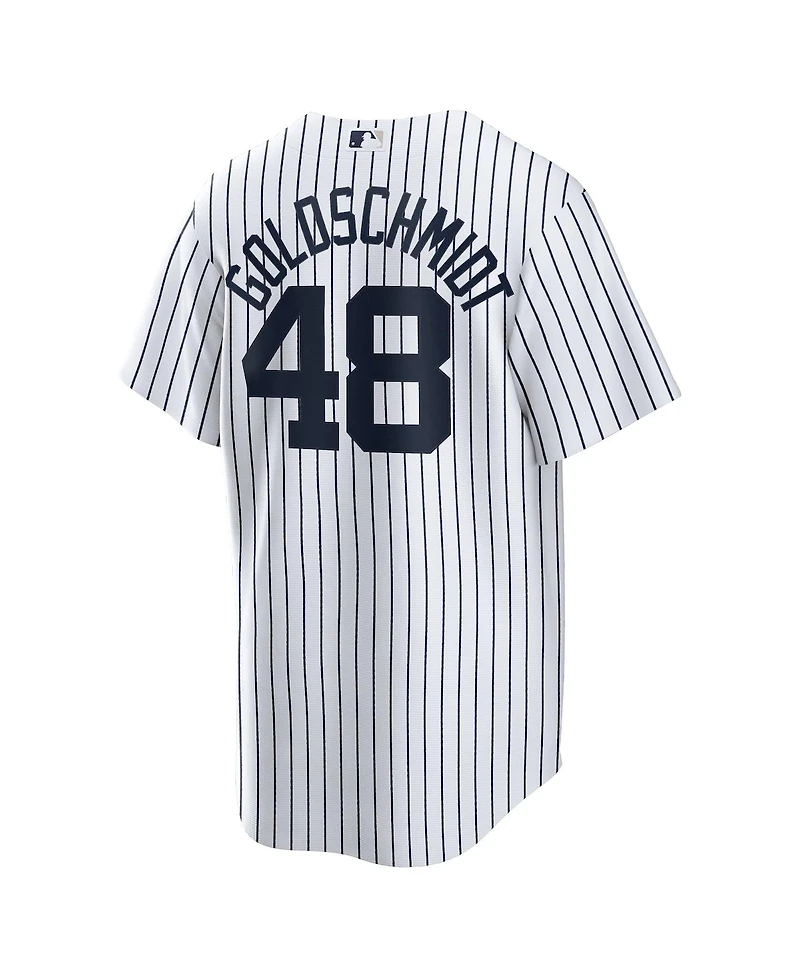 Nike Men's Paul Goldschmidt White New York Yankees Home Replica Jersey
