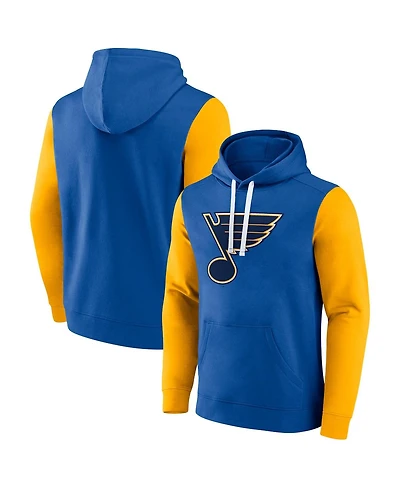 Fanatics Men's Royal St. Louis Blues Team Pullover Hoodie