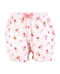 Hudson Baby Girls Four-Piece Essential Shorts