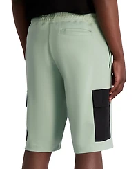 Karl Lagerfeld Paris Men's Nylon Pocket Cargo Shorts
