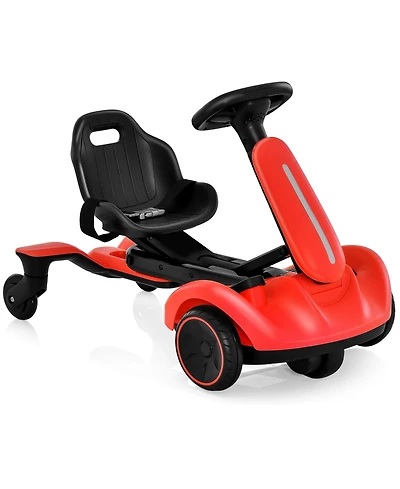 6V Kids Ride on Drift Car with 360° Spin and 2 Adjustable Heights