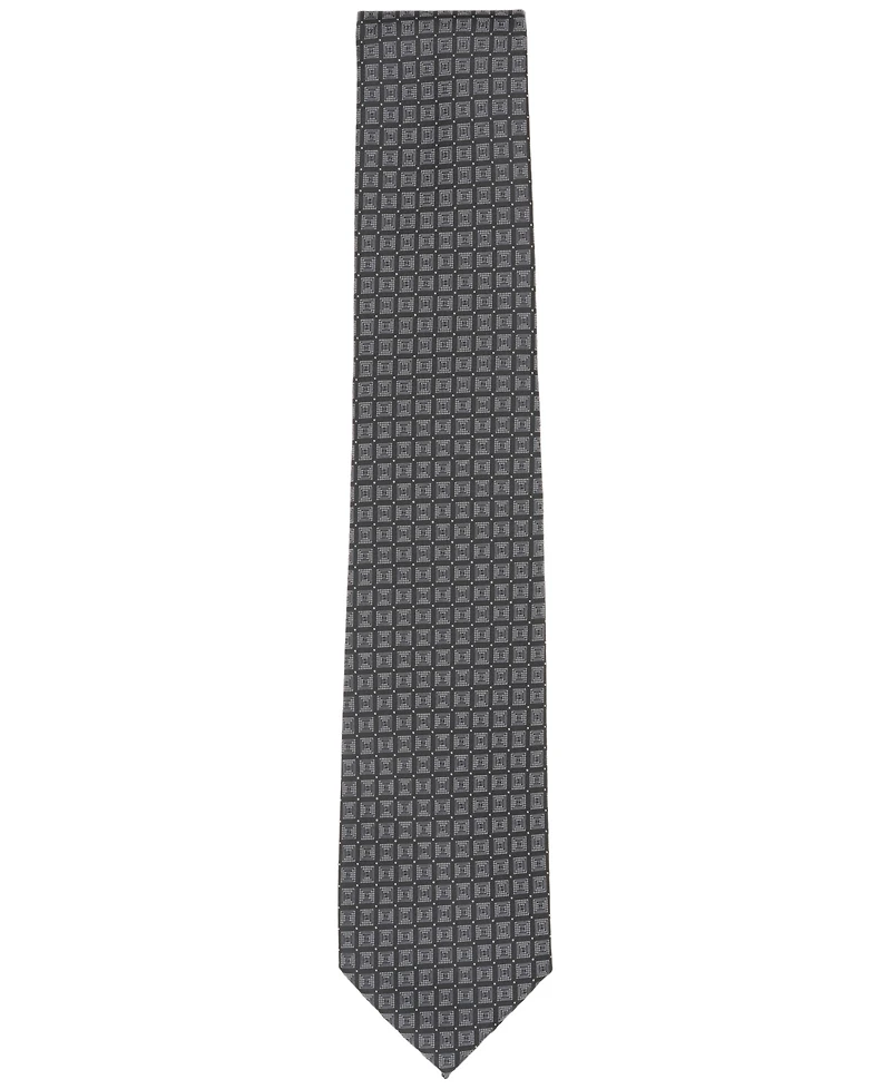Perry Ellis Portfolio Men's Travers Square-Pattern Tie