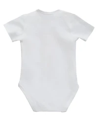 Guess Baby Girls 5-Piece Bodysuits, Shorts, Bib, and Socks Set