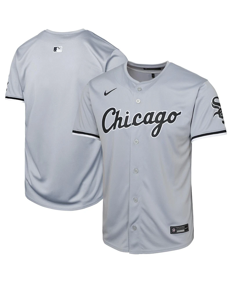 Nike Big Boys and Girls Gray Chicago White Sox Road Limited Jersey