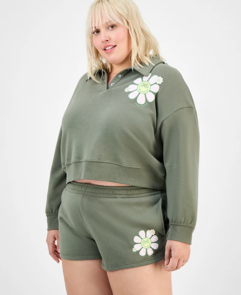 Grayson Threads, The Label Trendy Plus Pull-On Shorts