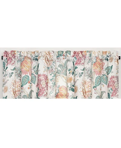 Rose Tree Komodo Floral Tailored Valance, 80"x 17"