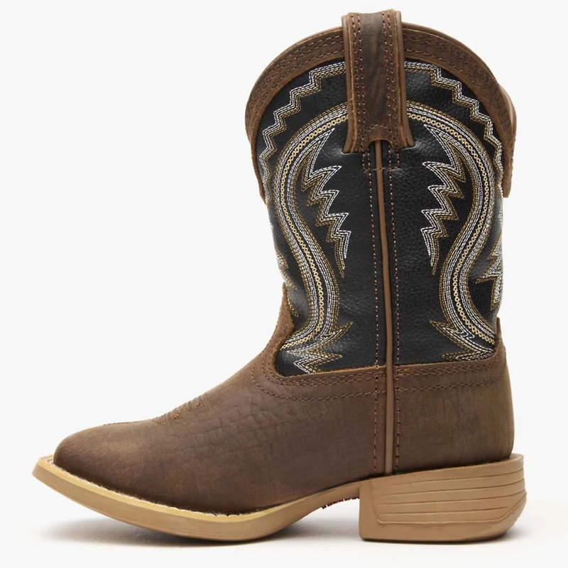 Durango Kids Lil' Rebel Pro Acorn/Black Onyx Western Boots
