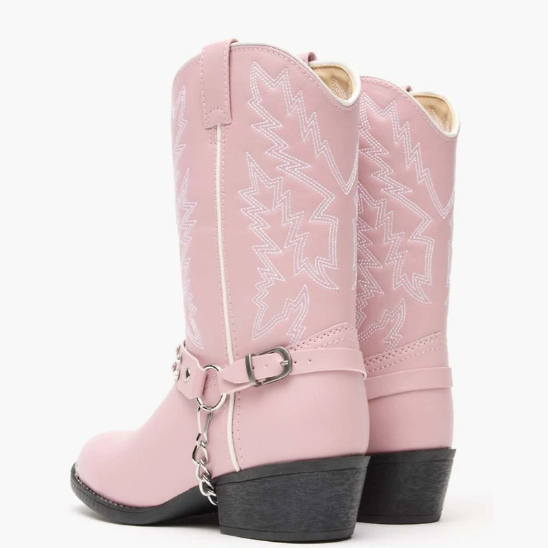 Durango Kids Lil' Pink Rhinestone Western Boot