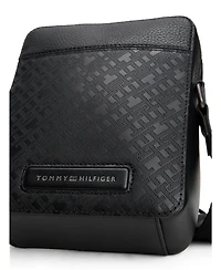 Tommy Hilfiger Men's Monogram Mini Reporter Bag