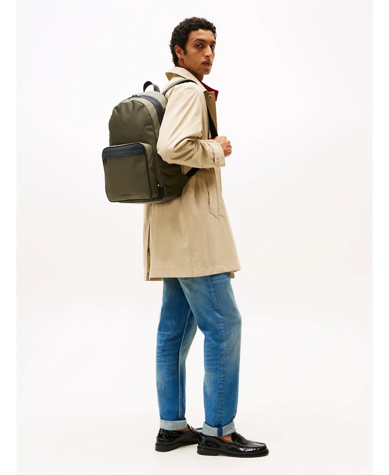 Tommy Hilfiger Men's Zip Closure Backpack