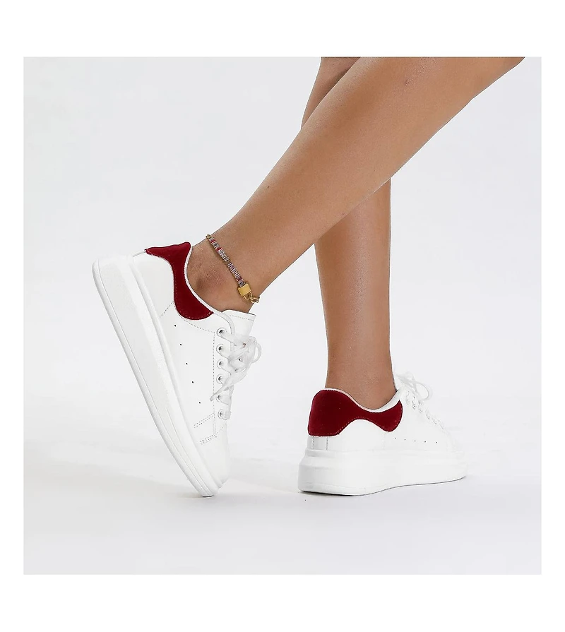 Holly Lace-Up Platform Sneakers
