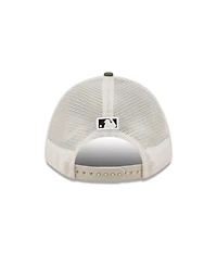 New Era Men's Light Beige/Olive Houston Astros 2025 Armed Forces Day 9FORTY M-Crown A-Frame Adjustable Hat